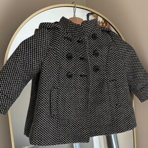 Old Navy Black and White Patterned Jacket